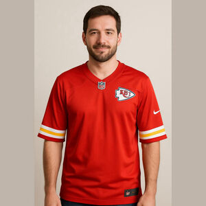 Kansas City Chiefs On Field NFL Jersey XL